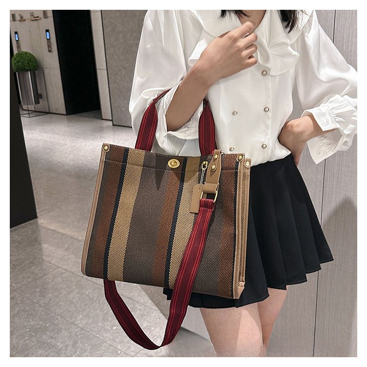 Canvas-Einkaufstasche für Damen, große Denim-Umhängetasche, Vintage-Schulranzen, süße Hobo-Taschen für Arbeit, Reisen, College, lässige Tragetasche_voghion.com