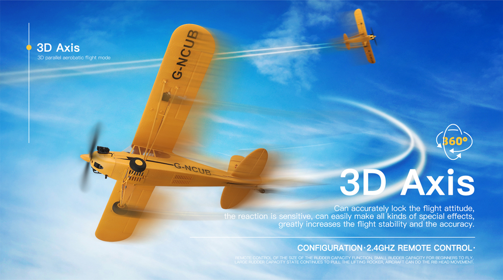 WLtoys XK A160-J3 SKYLARK RC Plane, 5-CH Large Remote Control