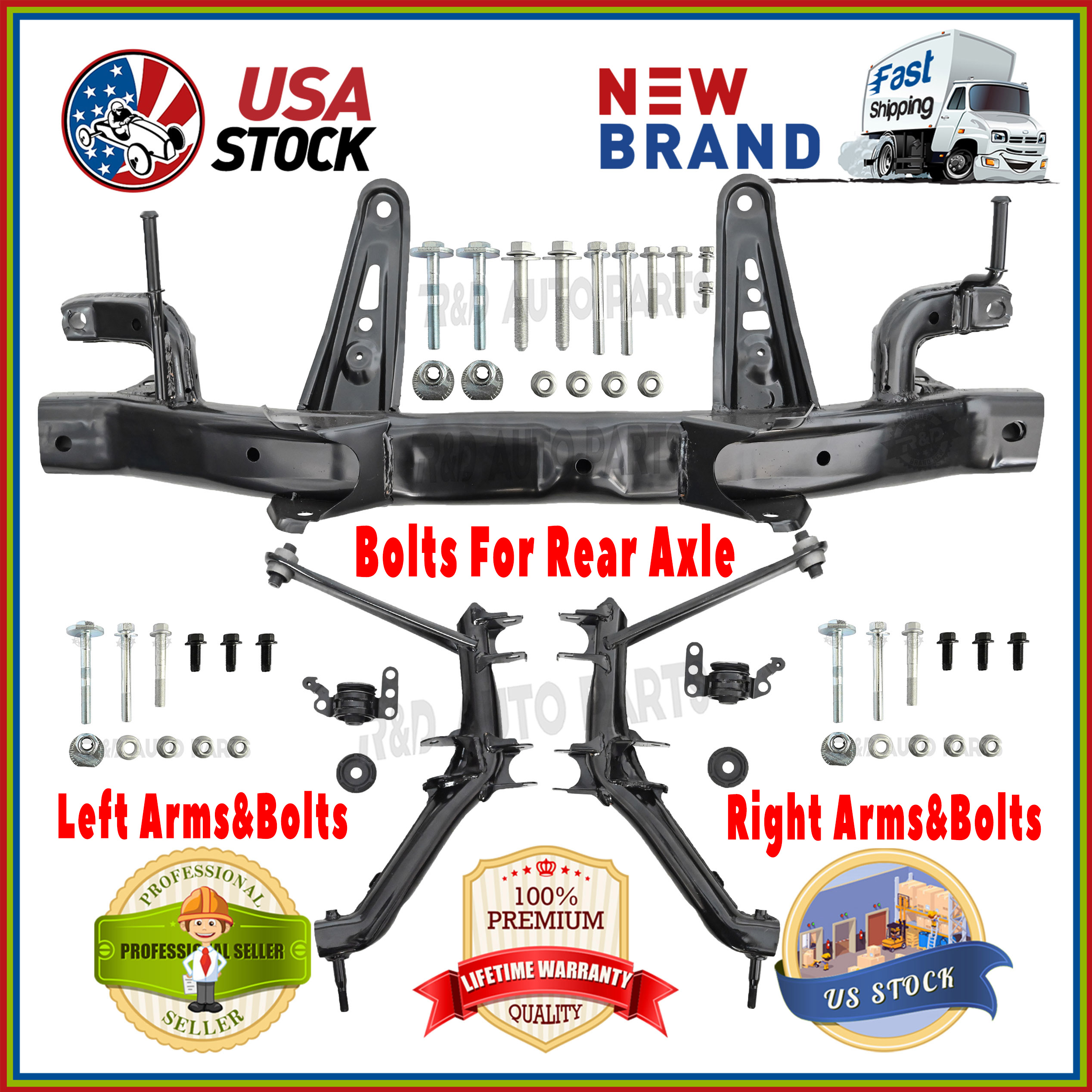 New Rear Crossmember Subframe Suspension for 2000-2005 Toyota