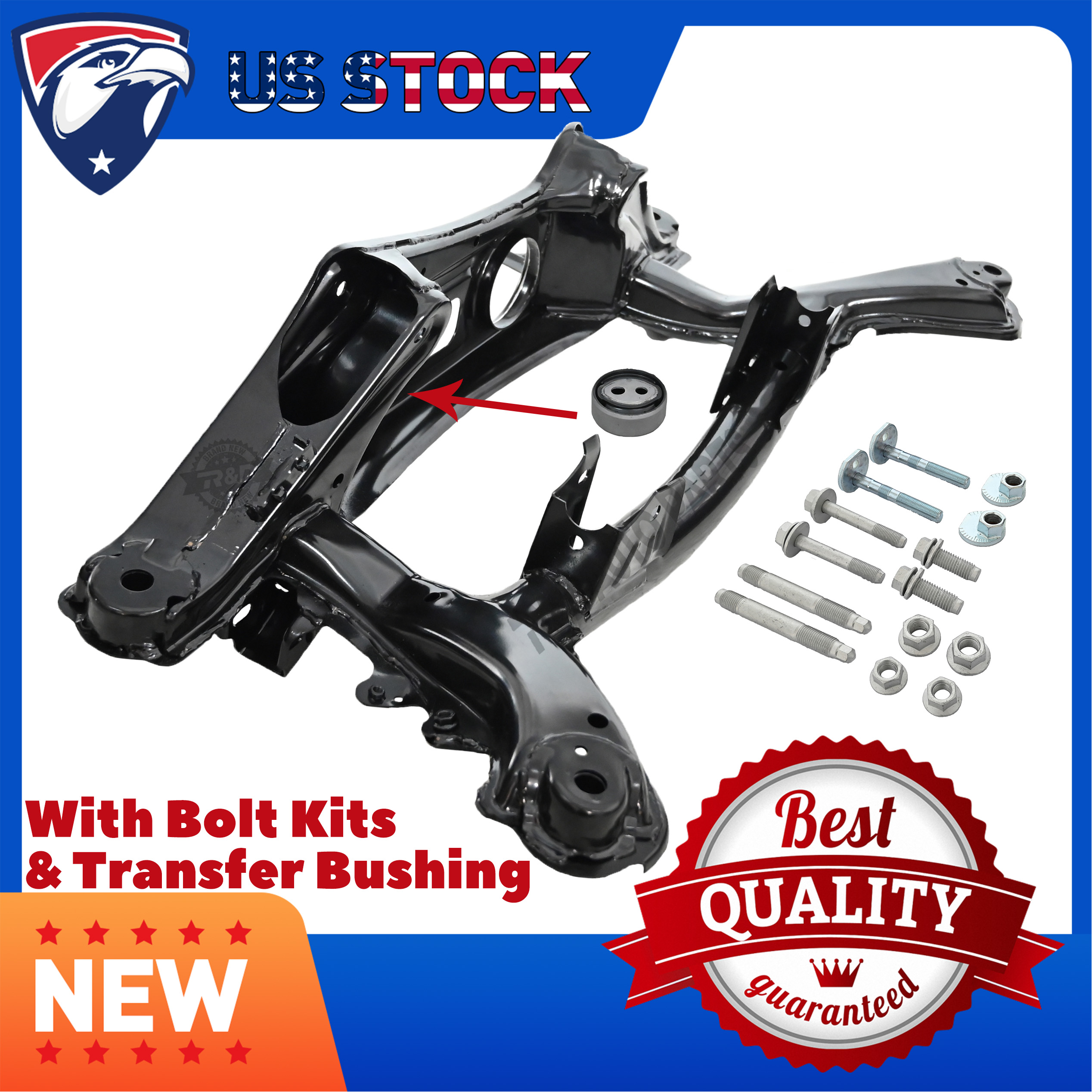Rear Crossmember Subframe KFrame AWD Support for 2003-2006 Vibe
