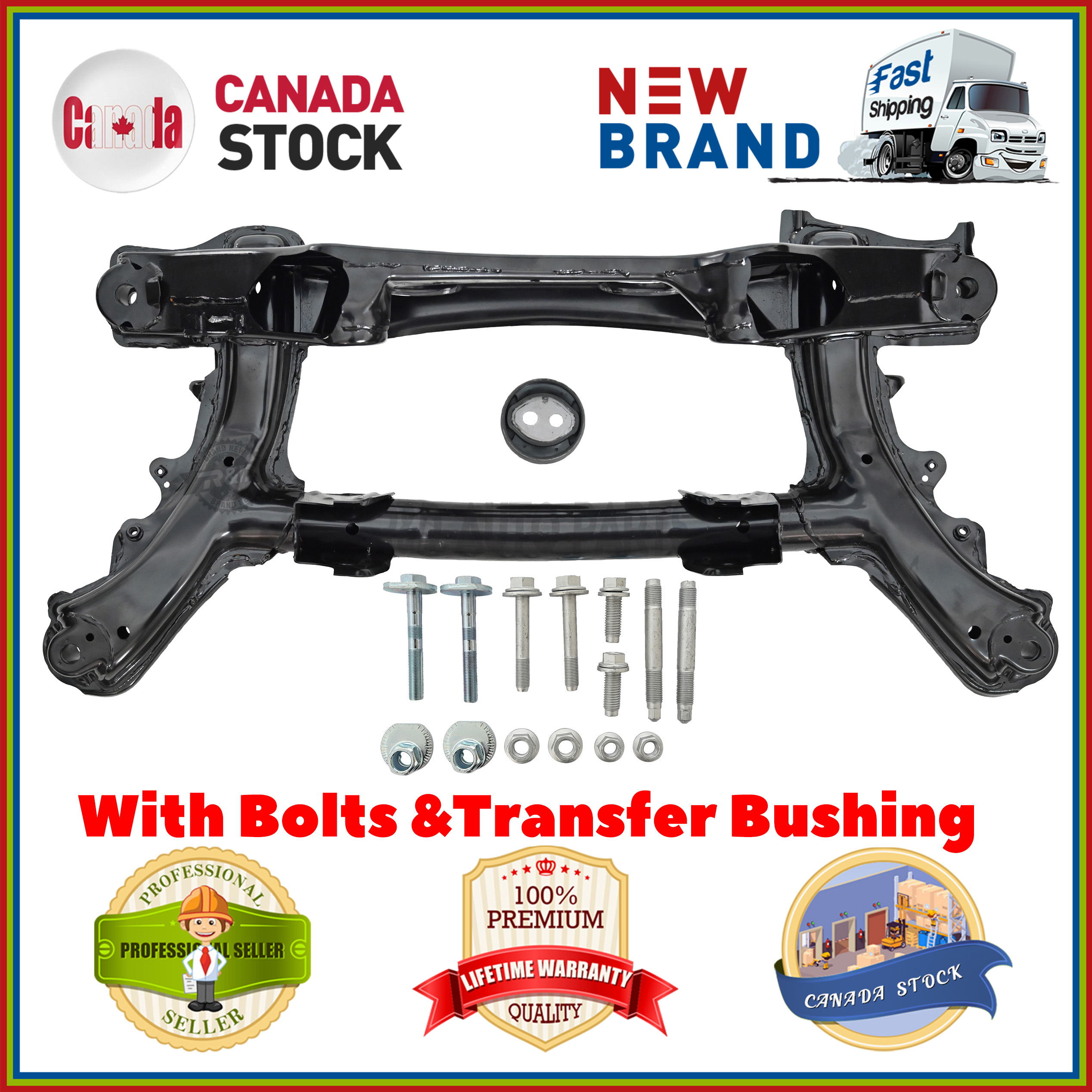 Rear Crossmember Subframe KFrame AWD Support for 03-06 Vibe