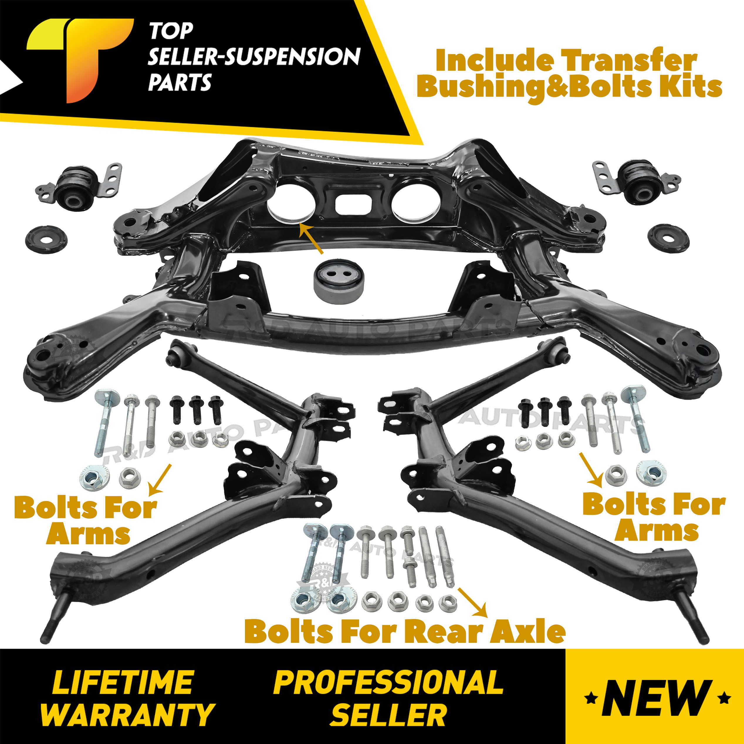 Fits for Vibe&Toyota Matrix 03-06 AWD 4WD Rear Crossmember