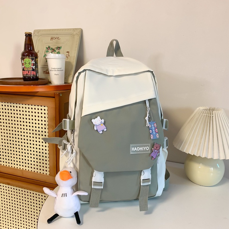 Cute Duck Backpack - 14 Inch Laptop Bag, Water-Resistant School & Travel Daypack