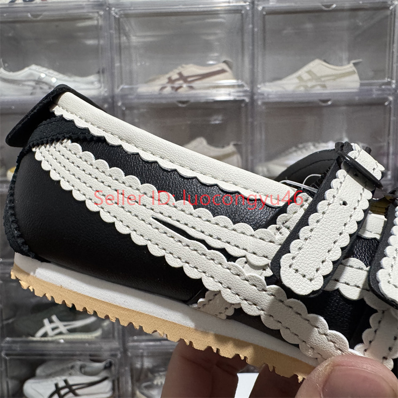 ONITSUKA TIGER MEXICO 66 TGRS BALLET FLATS Black/Cream 1182A678